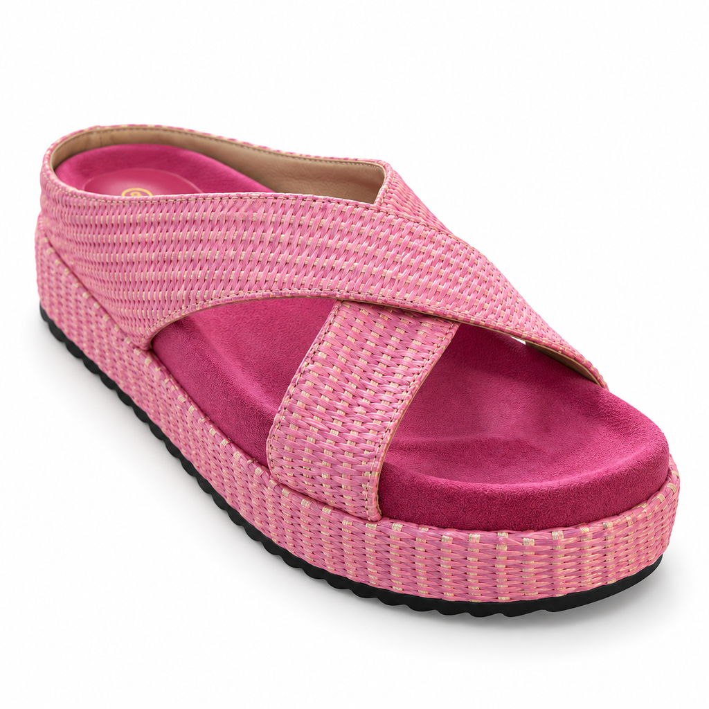 MATA ZAHRA Pink Sandals