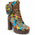 CAPE ROBBIN MONIK Print Booties
