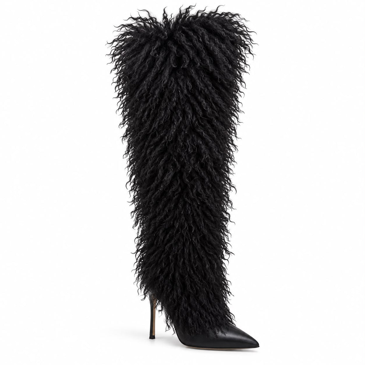 LILIANA FANCY-1 Shaggy Boots
