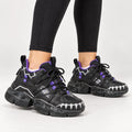 ANTHONY WANG Bannana-03 Black Sneakers